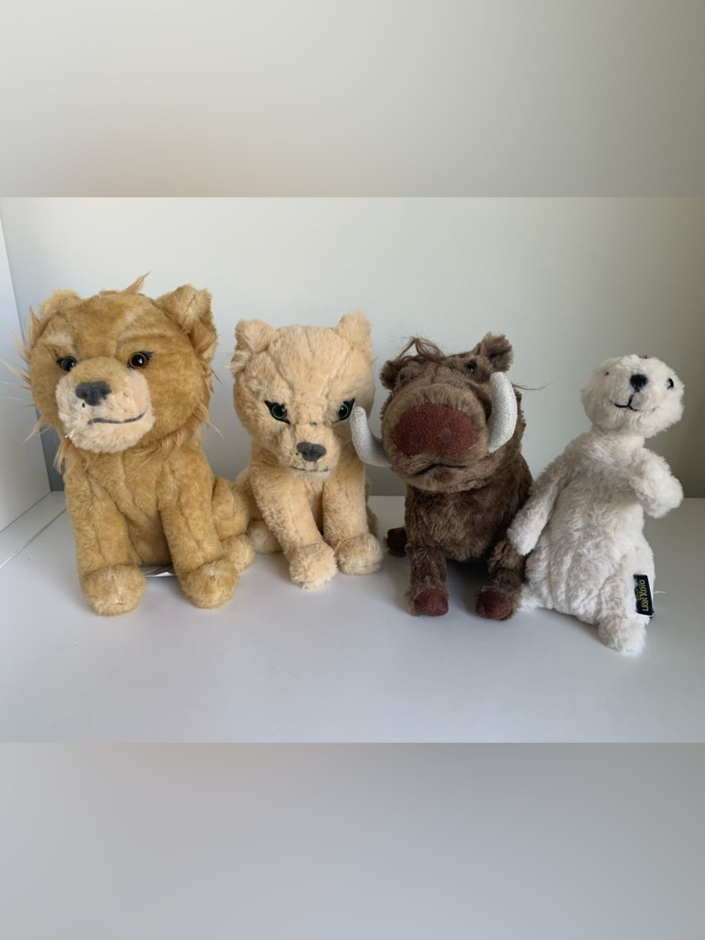 Disney’s The Lion King Talking Plush Set: Pumbaa, Timon, Simba, & Nala